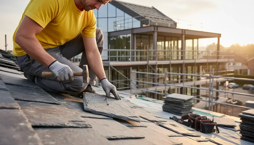 Columbia Roofing slate roofing installation services - Columbia