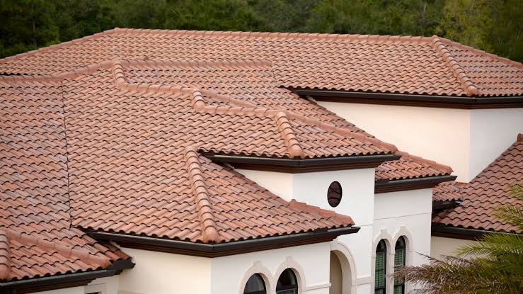 Clay tile installation in Columbia MD